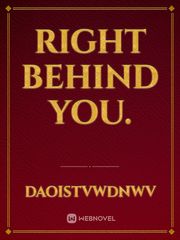 Right behind you. Book