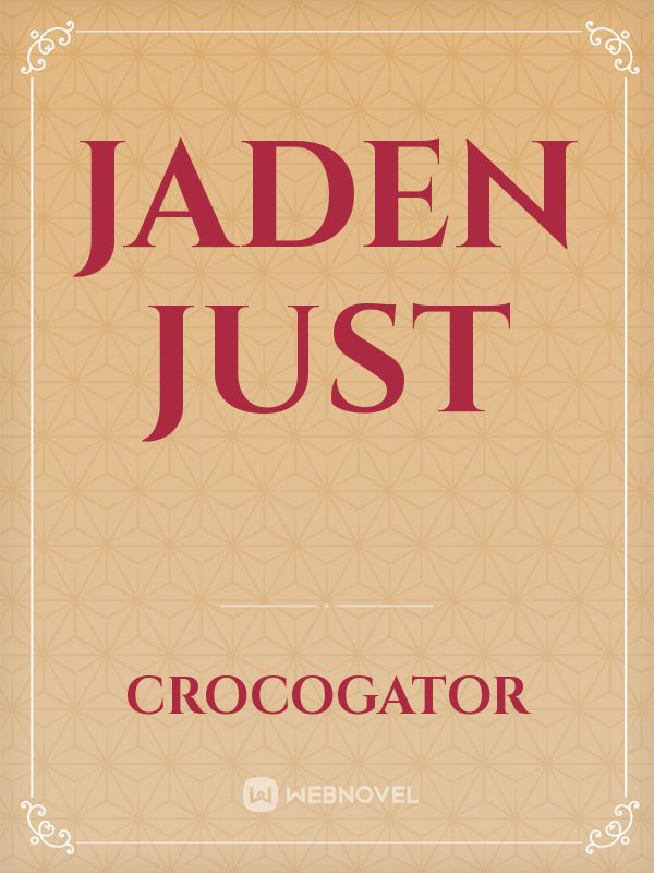 jaden just Book