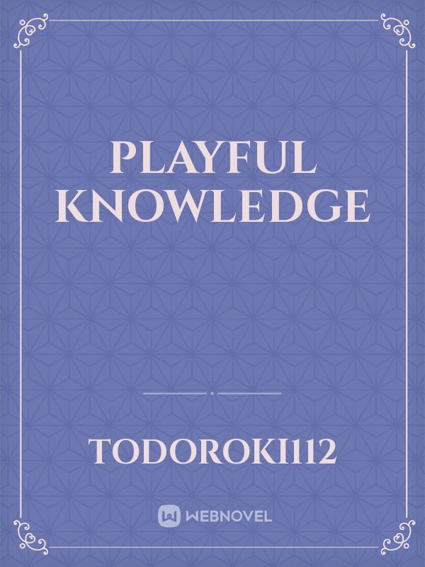 playful knowledge Book