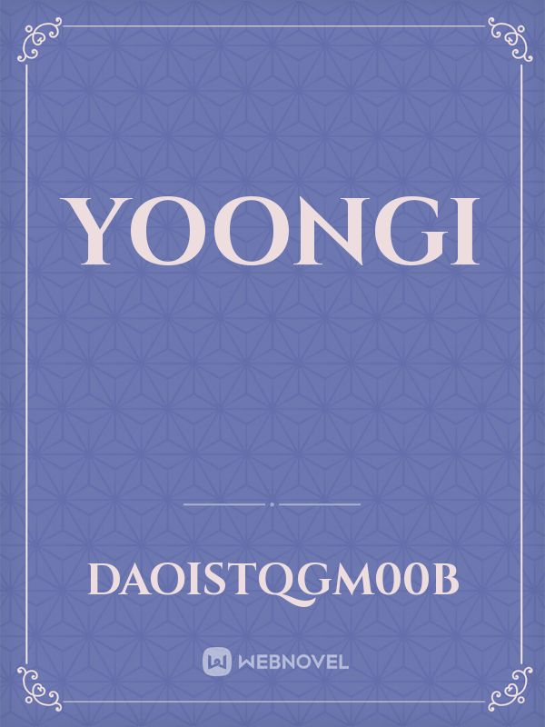 Yoongi