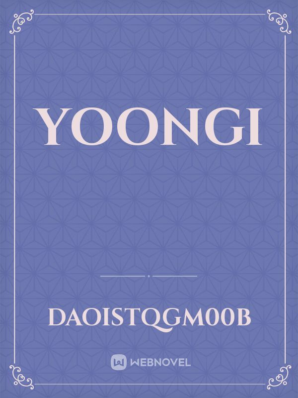 Yoongi Book