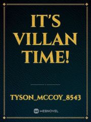 It's villan time! Book