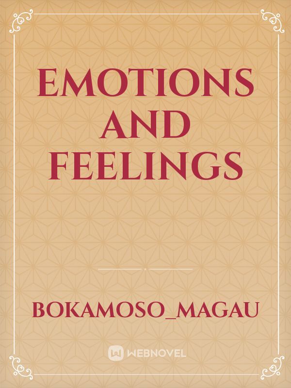 Emotions and feelings Book