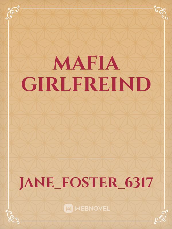 Mafia Girlfreind Book