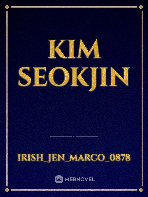Kim Seokjin Book