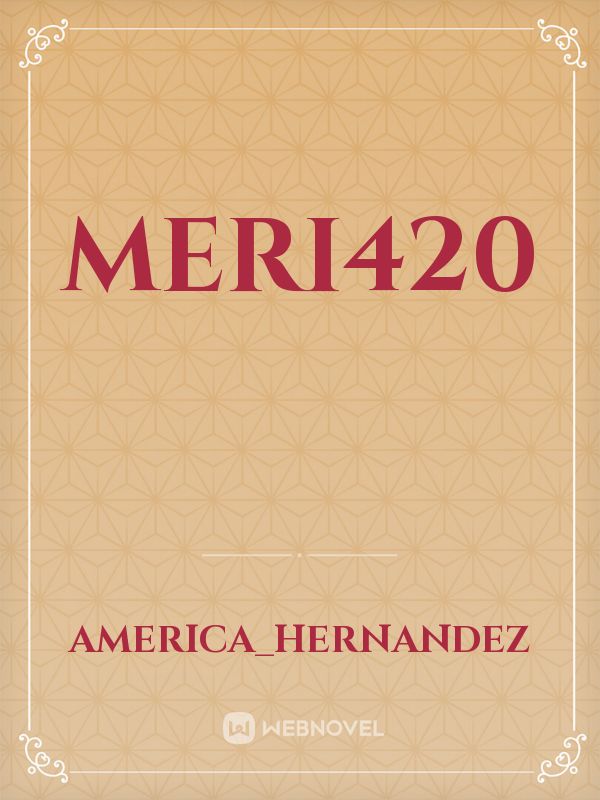 Meri420 Book