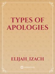 Types of Apologies Book