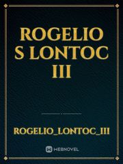 Rogelio s lontoc iii Book