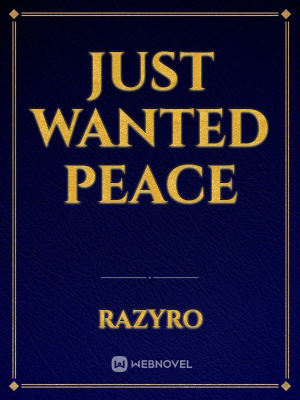 Just wanted peace Book