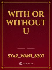 With or without u Book