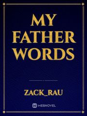 My Father Words Book