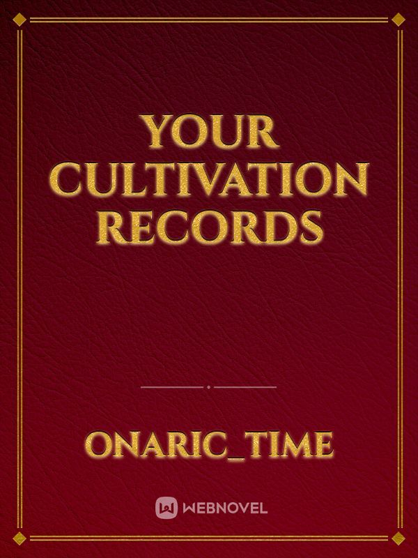 your cultivation records Book