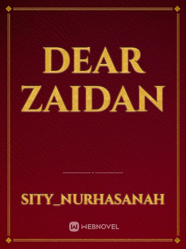 Dear zaidan Book