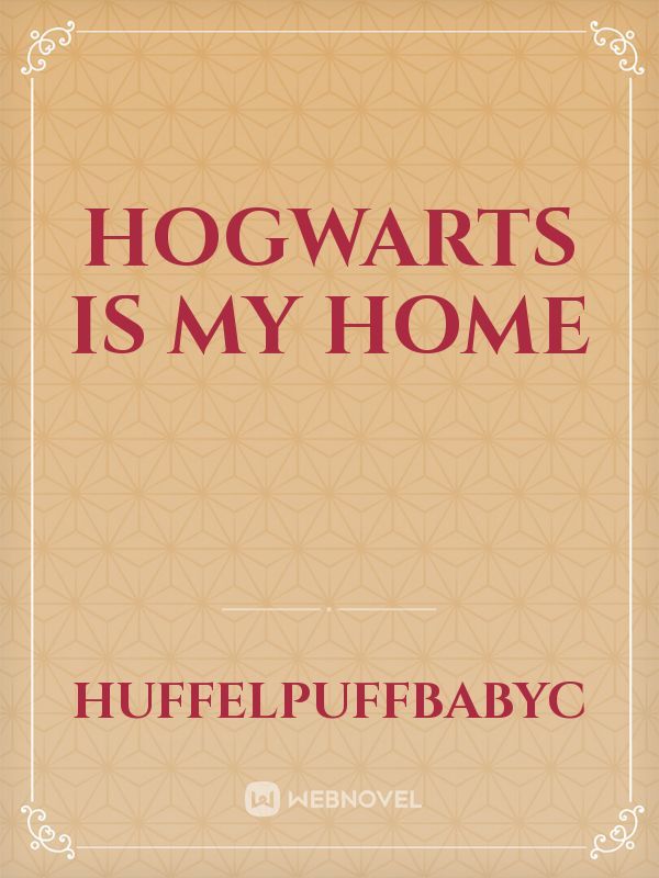 Hogwarts is my home Book
