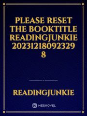 please reset the booktitle readingjunkie 20231218092329 8 Book