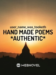 Hand Made Poems *Authentic* Book