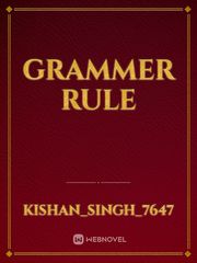 Grammer rule Book
