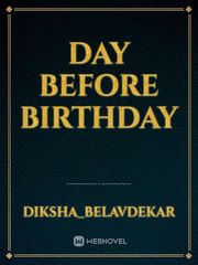 day before birthday Book