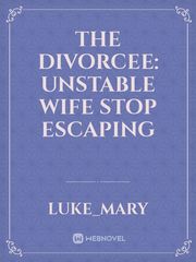 The Divorcee: unstable wife stop escaping Book
