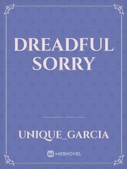 Dreadful Sorry Book