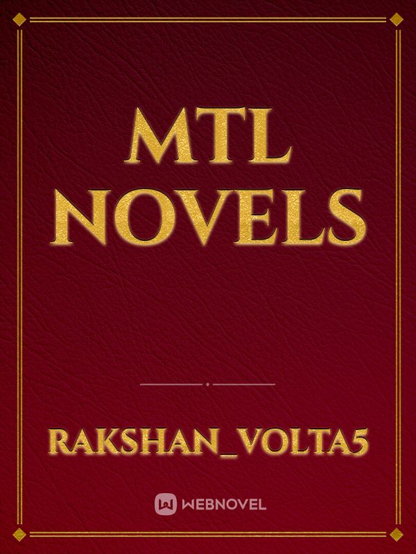 MTL Novels Book