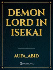 Demon lord in isekai Book