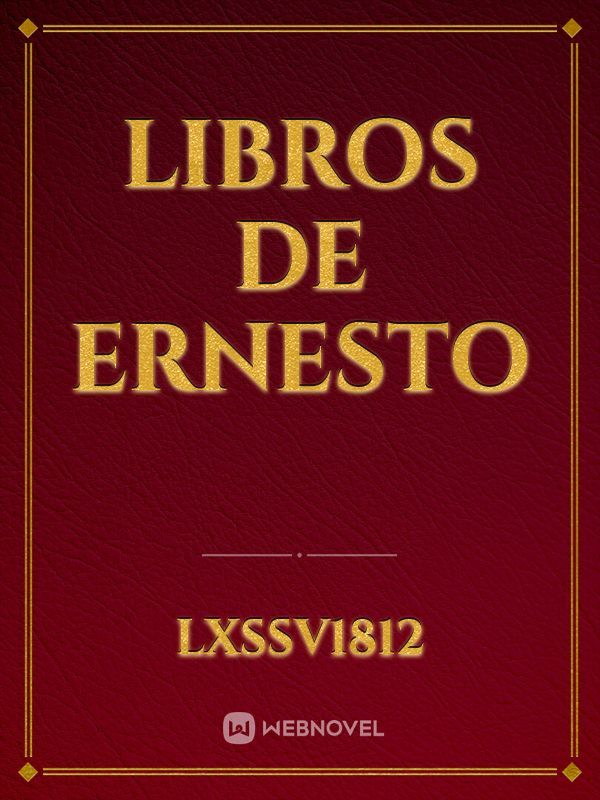 Libros de Ernesto