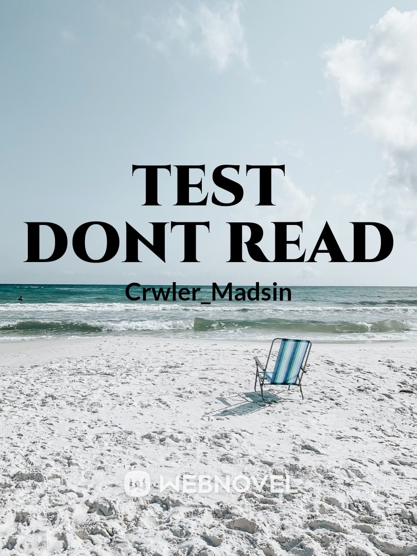 Test dont read Book