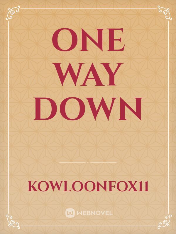One Way Down Book