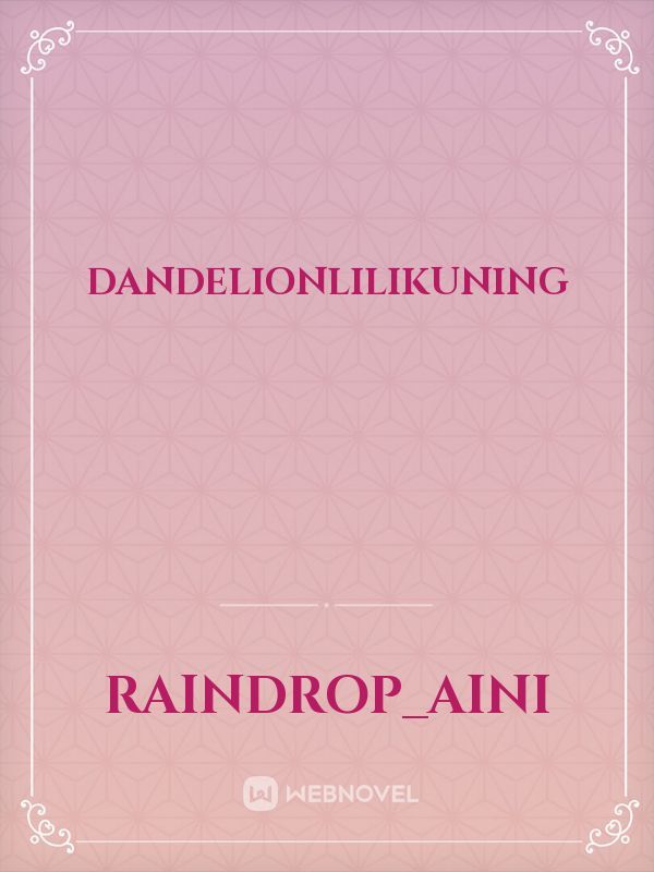 Dandelionlilikuning Book