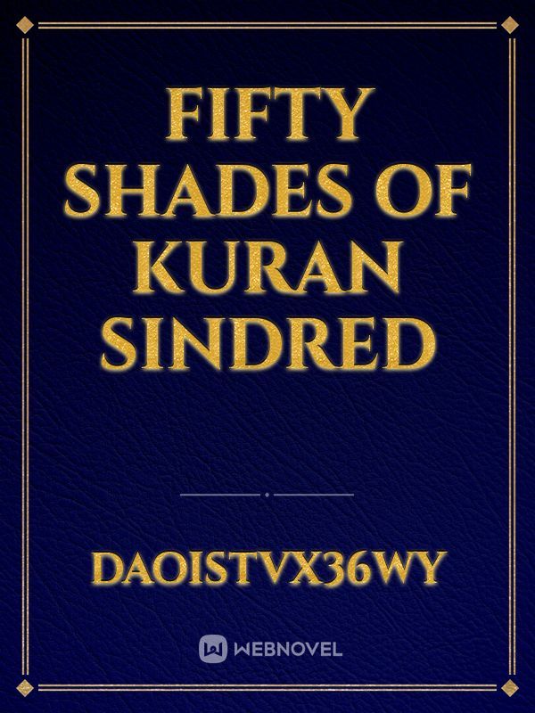 FIFTY SHADES OF KURAN SINDRED Book