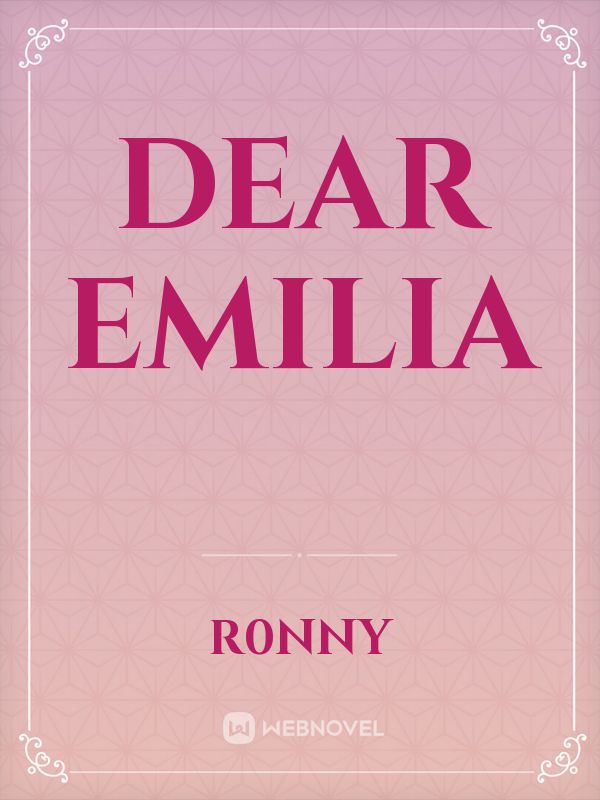 Dear Emilia Book