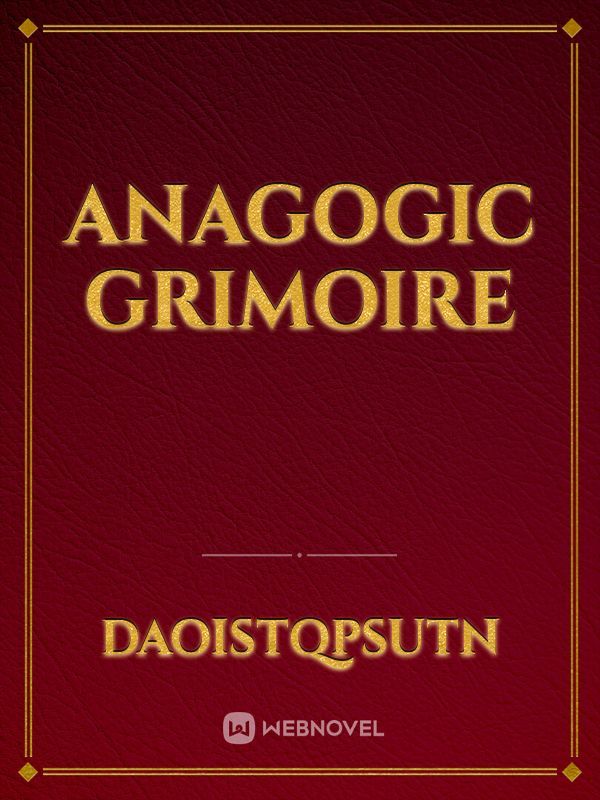 Anagogic Grimoire Book