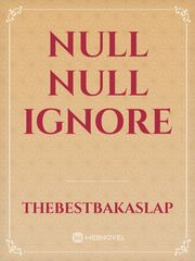 null null ignore Book
