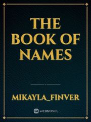 The Book of Names Book