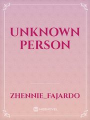 UNKNOWN PERSON Book