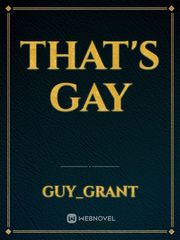 that's gay Book