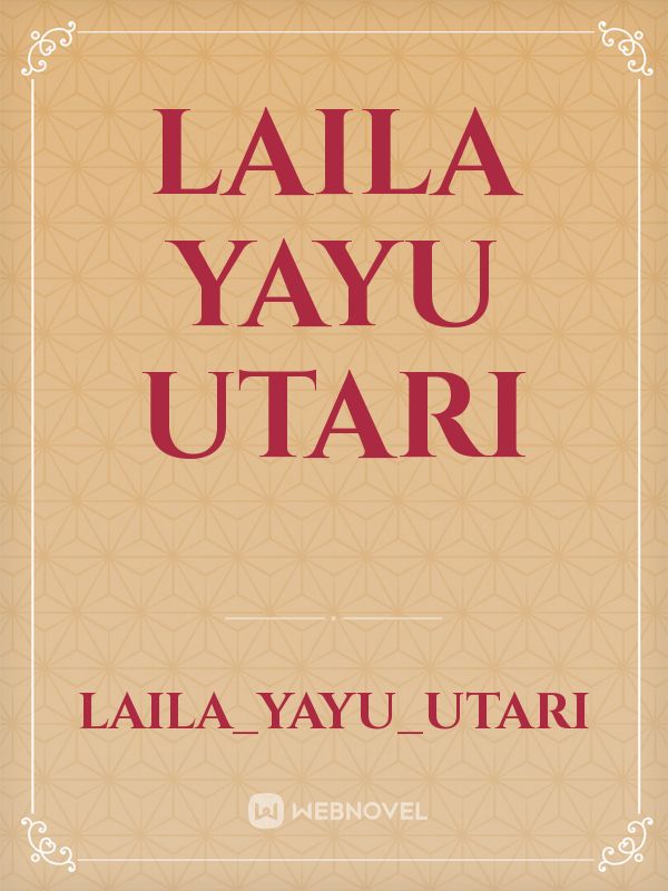 LAILA YAYU UTARI Book