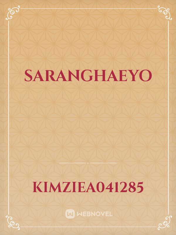 saranghaeyo Book
