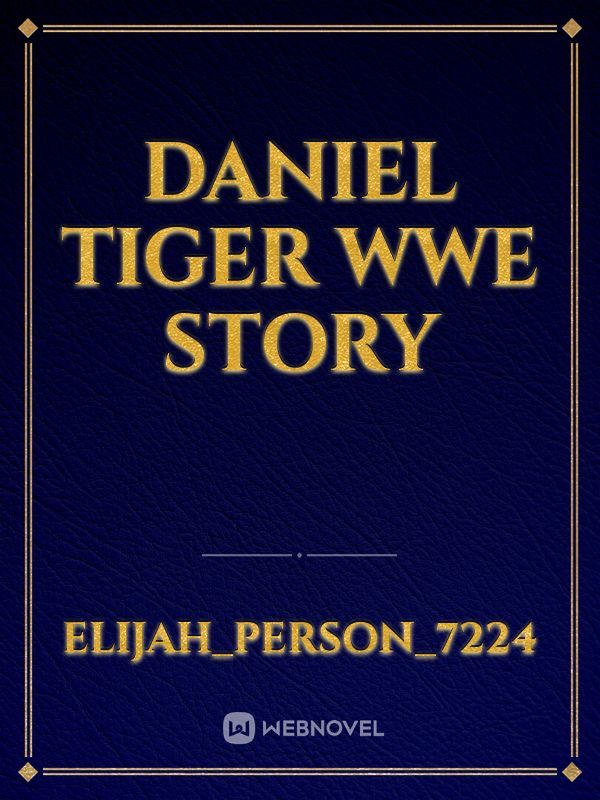 Daniel Tiger WWE Story Book