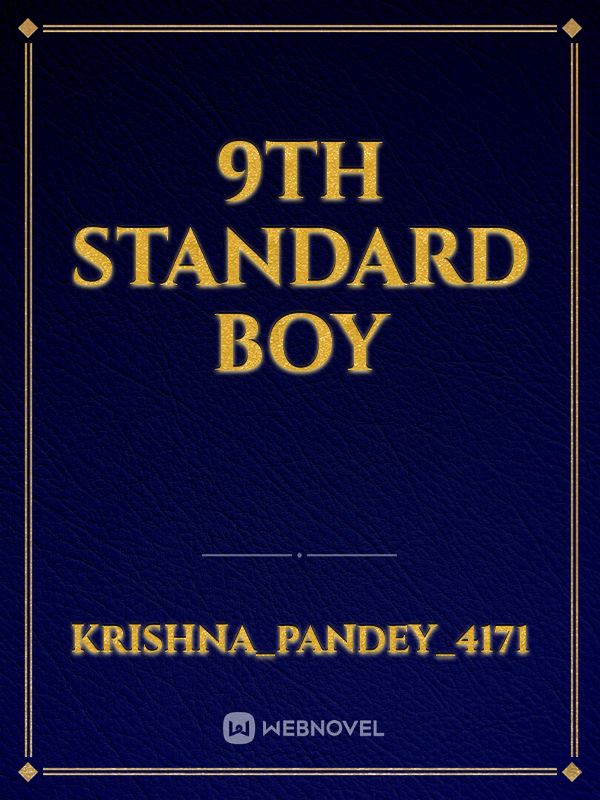 9th standard boy Book