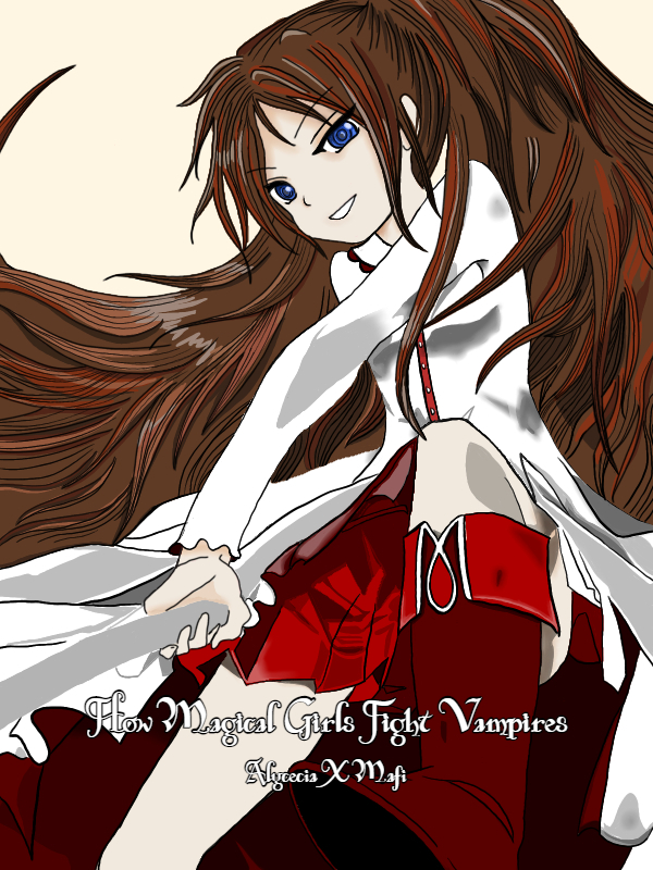 Madoka Magica X Hellsing: How Magical Girls Fight Vampires Book