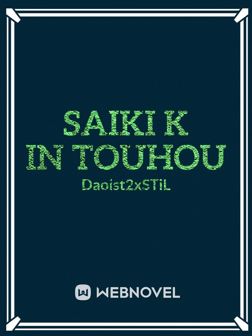 Saiki k in touhou Book