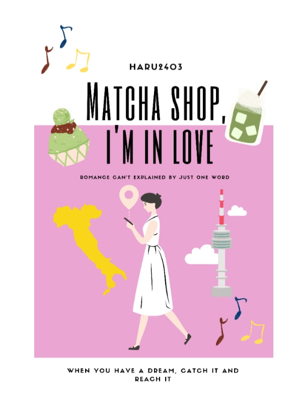 Matcha Shop, I'm in Love Book