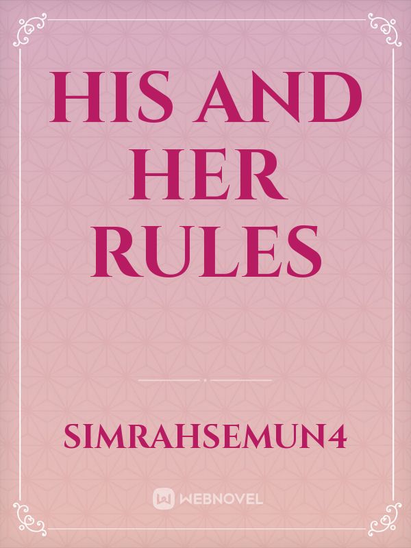 His and her rules