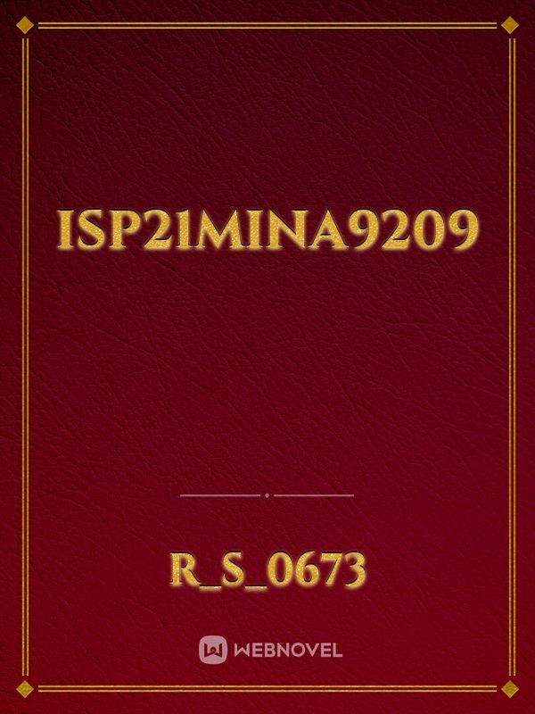 ISP21MINA9209 Book