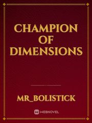 Champion of Dimensions Book