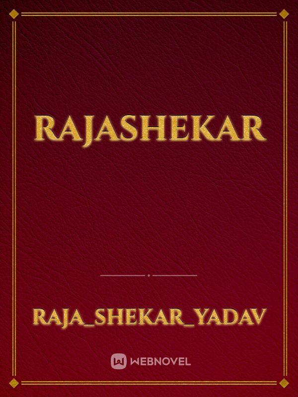 Rajashekar Book