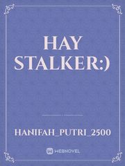 Hay stalker:) Book