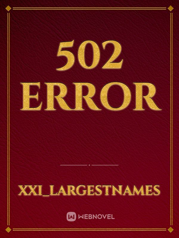 502 Error Book